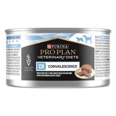 Влажный корм для кошек и собак в период реабилитации Pro Plan Veterinary Diets CN Convalescence 195 г - dgs