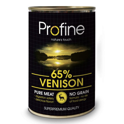Вологий корм для собак Profine Venison 400 г (оленина)