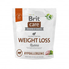 Сухий корм для собак із зайвою вагою Brit Care Dog Hypoallergenic Weight Loss| (кролик) 1 кг
