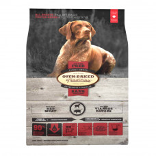 Сухий корм Oven-Baked Tradition Dog Grain Free 11,34 кг - червоне мʼясо