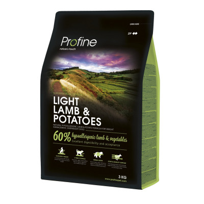Сухий корм для собак із зайвою вагою Profine Light Lamb 3 кг (ягня)