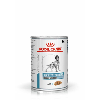 Вологий корм для собак з чутливим травленням Royal Canin Sensitivity Control Chicken With Rice 420 г (курка)