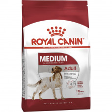 Сухий корм для дорослих собак середніх порід Royal Canin Medium Adult | 15 + 3 кг у подарунок (домашній птах)