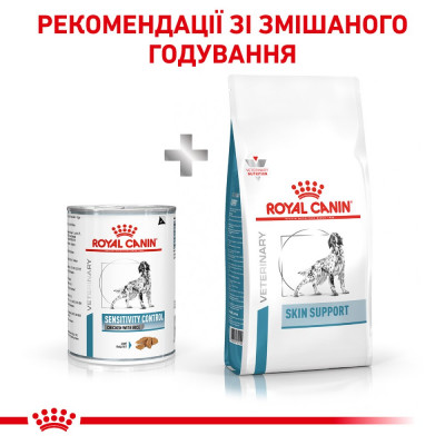Вологий корм для собак з чутливим травленням Royal Canin Sensitivity Control Chicken With Rice 420 г (курка)