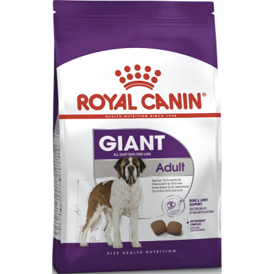 Сухой корм для взрослых собак гиганских пород Royal Canin Giant Adult 15 кг (домашняя птица)