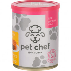 М'ясний паштет для дорослих собак Pet Chef 360 г (курка)