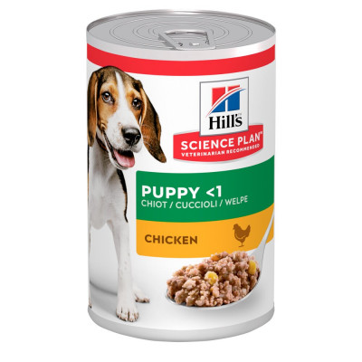 Влажный корм для щенков Hills Science Plan Canine Puppy 370 г (курица)