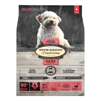 Сухий корм Oven-Baked Tradition Dog Small Breed Grain Free 2,27 кг - червоне мʼясо