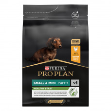 Сухий корм для цуценят та молодих собак дрібних порід Pro Plan Puppy Small & Mini 3 кг (курка)