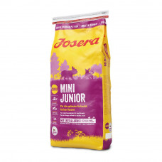 Сухий корм для підростаючих собак дрібних порід Josera MiniJunior 15 кг (качка та лосось)