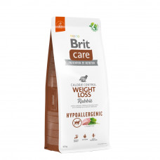 Сухий корм для собак із зайвою вагою Brit Care Dog Hypoallergenic Weight Loss| (кролик) 12 кг