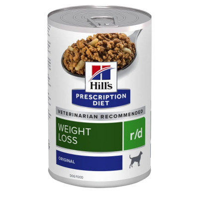 Вологий корм для собак, при ожирінні Hills Prescription Diet Canine r/d 350 г (домашня птиця)