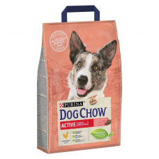 Сухий корм для активних собак всіх порід Dog Chow Active Chicken 2,5 кг (курка)