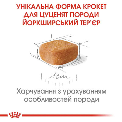 Сухий корм для цуценят породи йоркширський тер'єр Royal Canin Yorkshire Puppy 1,2 кг + 300 г у подарунок (домашня птиця) Сухий корм для цуценят породи йоркширський тер'єр Royal Canin Yorkshire Puppy 1,2 кг + 300 г у подарунок (домашня птиця)