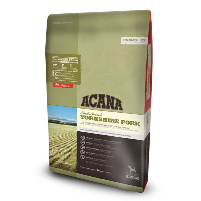 Сухий корм для собак з чутливим травленням Acana Yorkshire Pork 11,4 кг (свинина)