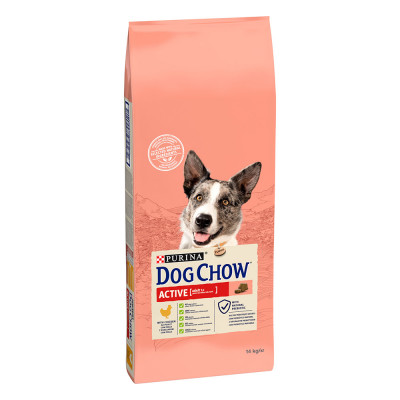 Сухий корм для активних собак всіх порід Dog Chow Active Chicken 14 кг (курка) Сухий корм для активних собак всіх порід Dog Chow Active Chicken 14 кг (курка)