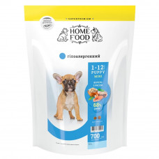 Сухий корм для цуценят Home Food Hypoallergenic Mini Puppy 700 г - форель та рис