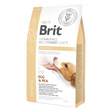 Сухий корм для собак, при захворюваннях печінки Brit GF Veterinary Diet Dog Hepatic 2 кг (яйце)