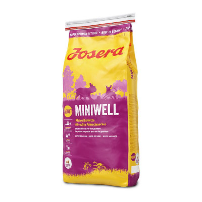 Сухий корм для дорослих собак малих порід Josera Miniwell 15 кг (домашній птах)