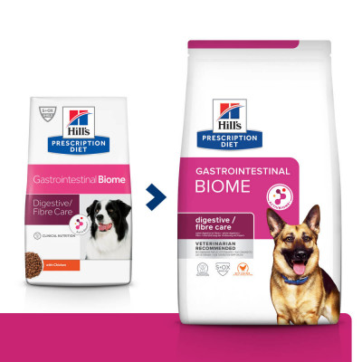 Сухий корм для собак Hill’s Prescription Diet Gastrointestinal Biome 1,5 кг - курка Сухий корм для собак Hill’s Prescription Diet Gastrointestinal Biome 1,5 кг - курка