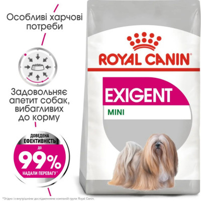 Сухой корм для привередливых собак мелких пород Royal Canin Mini Exigent 3 кг (домашняя птица) Сухой корм для привередливых собак мелких пород Royal Canin Mini Exigent 3 кг (домашняя птица)