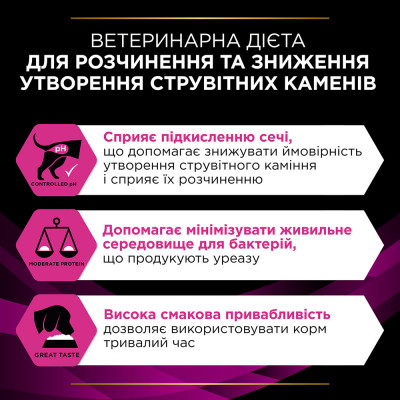 Сухий корм для собак при захворюваннях сечовивідних шляхів Pro Plan Veterinary Diets Urinary 1,5 кг (курка) Сухий корм для собак при захворюваннях сечовивідних шляхів Pro Plan Veterinary Diets Urinary 1,5 кг (курка)
