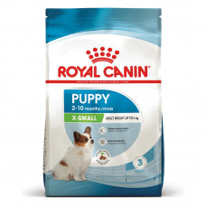 Сухий корм для цуценят дрібних порід Royal Canin X-Small Puppy 500 г (домашня птиця)