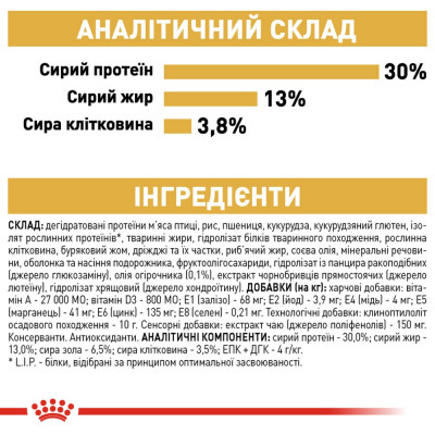 Сухий корм для дорослих собак великих порід Royal Canin Labrador Retriever Adult 12 кг (домашній птах)