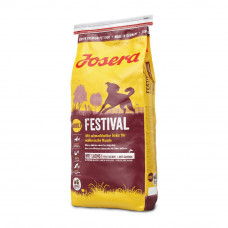 Сухий корм для дорослих для вибагливих собак Josera Festival 15 кг (лосось)
