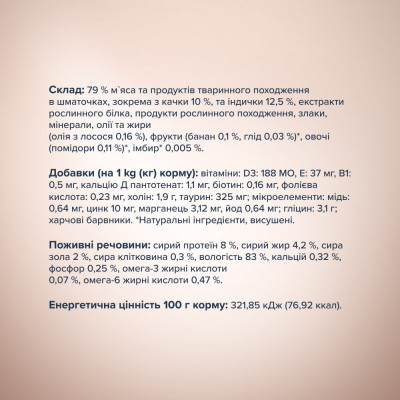 Вологий корм для собак Club 4 Paws Premium Selection pouch 85 г (качка та індичка) Вологий корм для собак Club 4 Paws Premium Selection pouch 85 г (качка та індичка)
