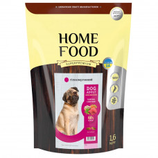 Сухий корм для собак Home Food Hypoallergenic Adult Mini & Medium 1,6 кг - телятина та овочі