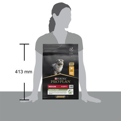 Сухий корм для цуценят та молодих собак середніх порід Pro Plan Puppy Medium 3 кг (курка) Сухий корм для цуценят та молодих собак середніх порід Pro Plan Puppy Medium 3 кг (курка)