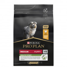 Сухий корм для цуценят та молодих собак середніх порід Pro Plan Puppy Medium 3 кг (курка)