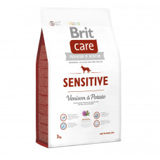 Сухий корм для собак з чутливим травленням Brit Care Sensitive Venison & Potato 3 кг (оленина та картопля)