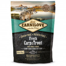 Сухий корм для дорослих собак всіх порід Carnilove Fresh Carp & Trout 1,5 кг (риба)