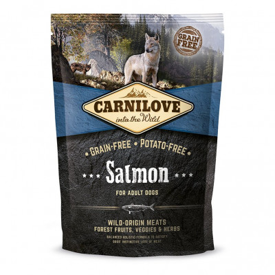 Сухий корм для дорослих собак всіх порід Carnilove Salmon Adult 1,5 кг (лосось)