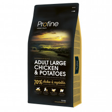 Сухий корм для дорослих собак великих порід (вагою від 25 кг) Profine Adult Large Breed Chicken 15 кг (курка)