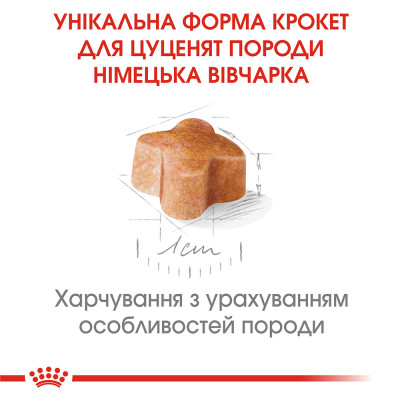 Сухой корм для щенков породы немецкая овчарка Royal Canin German Shepherd Puppy 3 кг (домашняя птица)