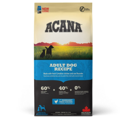 Сухой корм для взрослых собак всех пород Acana Adult Dog Recipe | 6 кг (курица) Сухой корм для взрослых собак всех пород Acana Adult Dog Recipe | 6 кг (курица)