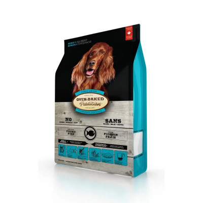 Сухой корм Oven-Baked Tradition Dog Adult 11,34 кг - рыба Сухой корм Oven-Baked Tradition Dog Adult 11,34 кг - рыба