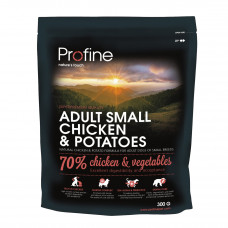 Сухий корм для дорослих собак дрібних порід (вагою до 10 кг) Profine Adult Small 300 г (курка)