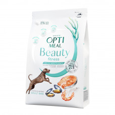 Cухий беззерновий корм для собак усіх порід Optimeal Beauty Fitness Healthy Weight & Joints 10 кг (морепродукти)