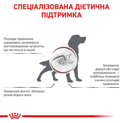 Сухий корм для собак, при захворюваннях шлунково-кишкового тракту Royal Canin Gastro Intestinal 15 кг (домашня птиця) Сухий корм для собак, при захворюваннях шлунково-кишкового тракту Royal Canin Gastro Intestinal 15 кг (домашня птиця)