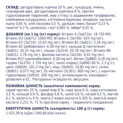 Сухий корм для собак Сlub 4 Paws Premium Adult Small Breeds Light 5 кг - індичка Сухий корм для собак Сlub 4 Paws Premium Adult Small Breeds Light 5 кг - індичка