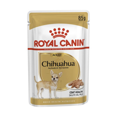 Вологий корм для дорослих собак породи чихуахуа Royal Canin Chihuahua Adult pouch 85 г (домашня птиця)