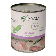Вологий корм для цуценят Essence 800 г (курка)