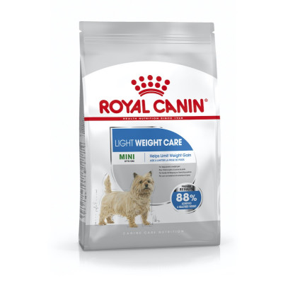 Корм сухий для собак Royal Canin Mini Light Weight Care 1 кг (домашній птах)