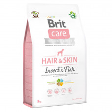 Сухий корм для дорослих собак всіх порід Brit Care Dog Insect Fish 3 кг (комахи та риба)