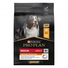 Сухий корм для дорослих собак середніх порід Pro Plan Adult Medium 3 кг (курка)