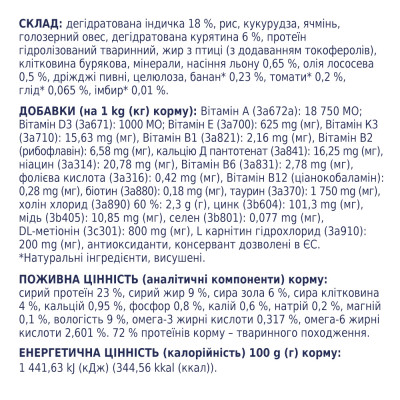 Сухий корм для собак Club 4 Paws Premium Adult Medium & Large Breeds Light 5 кг - індичка Сухий корм для собак Club 4 Paws Premium Adult Medium & Large Breeds Light 5 кг - індичка